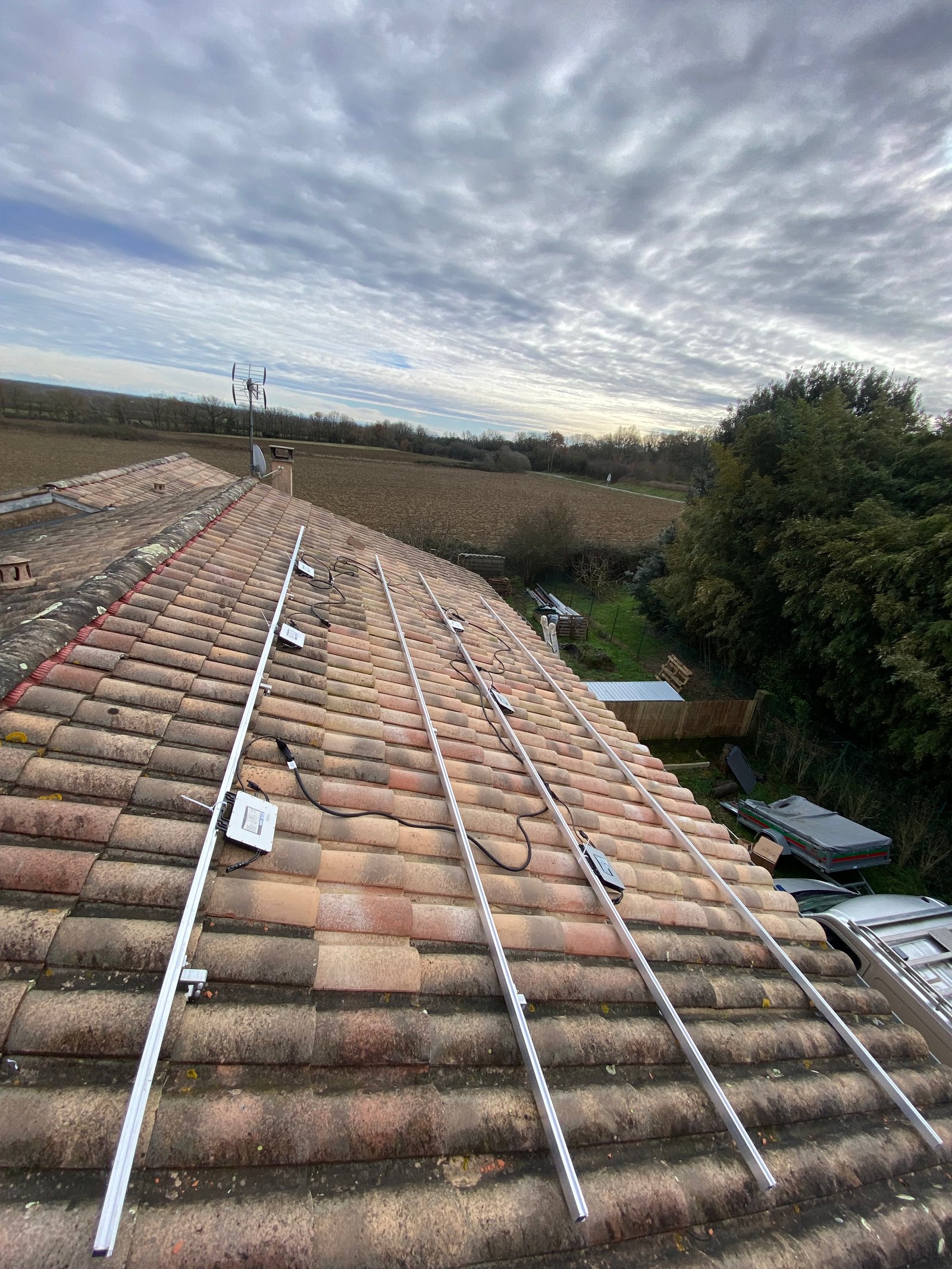 Après installation solaire