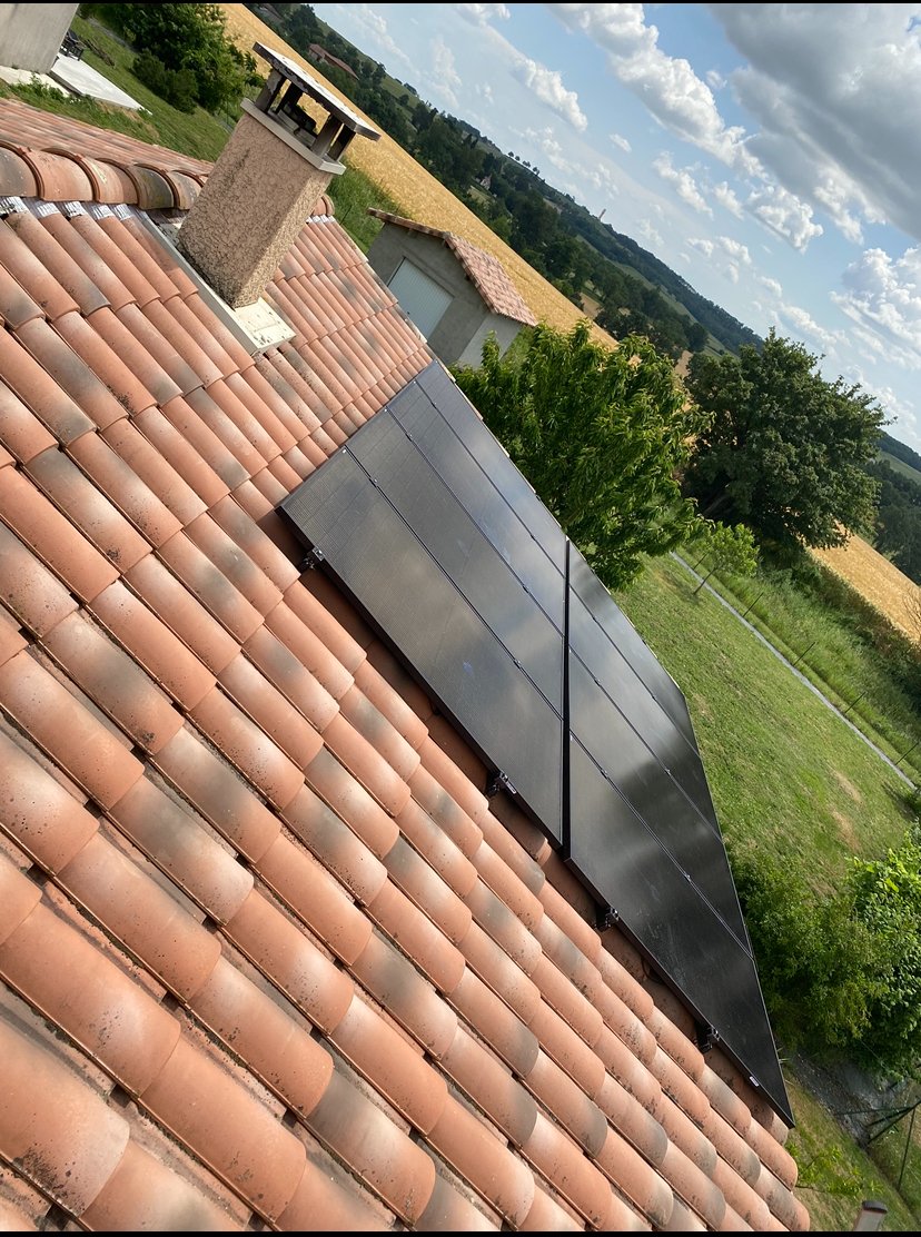 Avant installation solaire